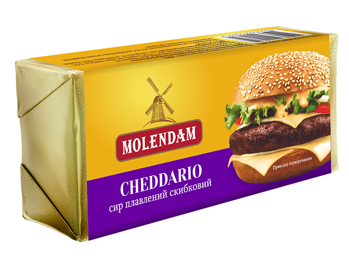 Сир плавлений брикет "Cheddario"